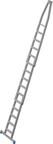 Échelle à rallonge Krause en aluminium, jeu de 3 pièces, 15 marches, 307657