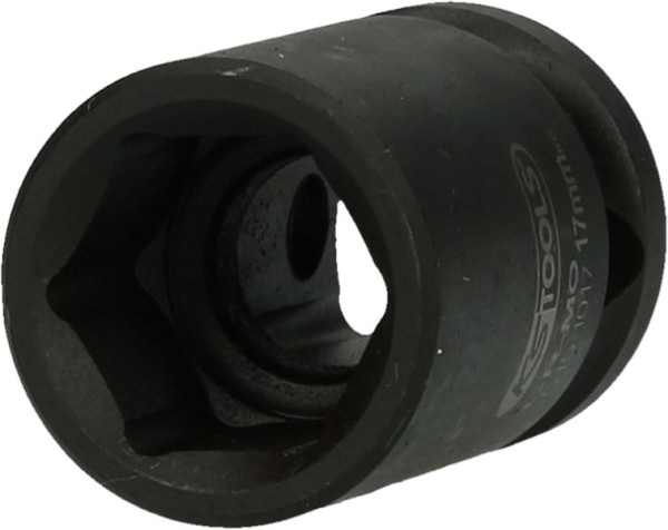 KS Tools Douille à chocs hexagonale 1/2", courte, 17 mm, 515.1017