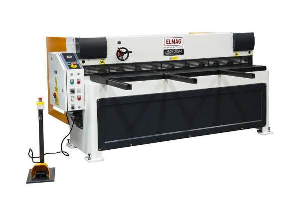 Cisaille mécanique à tôle ELMAG, modèle LRGM 1550-3mm-jauge arrière manuelle, 81334