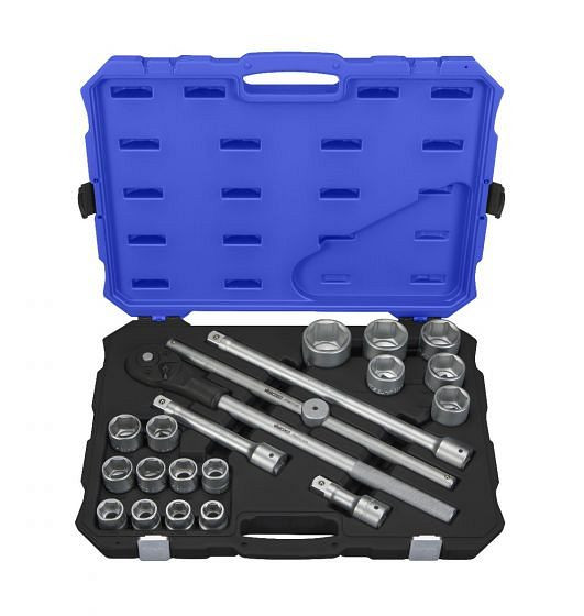 Jeu de clés à douille Boxo 3/4" 21 pièces, BXB013
