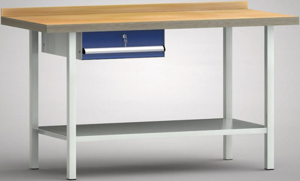 Etabli standard KLW - 1500 x 700 x 840 mm L x P x H, WS005N-1500M40-E7001
