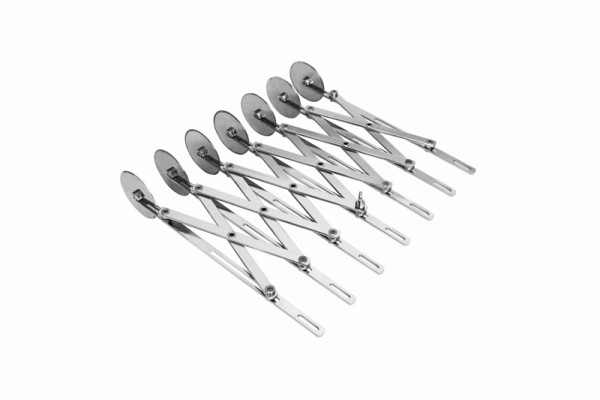 Coupe-pâte Schneider, simple, 7 roulettes, rond, 153200