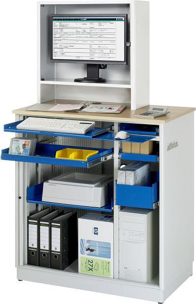 Station informatique RAU adlatus, stationnaire, 1030x1810x660 mm, 07-2615.11
