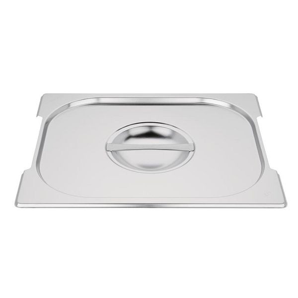Couvercle Vogue inox GN1 / 2 pour bacs GN avec anses, CB185