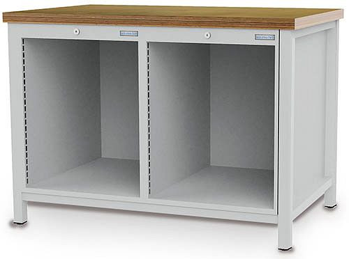 Établi à caissons Bedrunka+Hirth R 18-24 avec 2x boîtiers vides, 1200 x 750 x 859 mm, 03.12.001