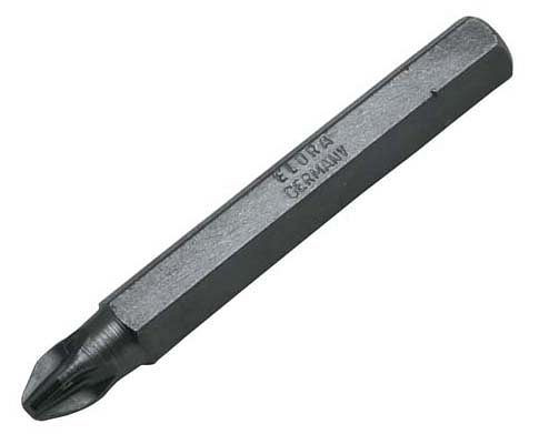 Embout de tournevis ELORA 1/4 ", Pozidriv, 3021, taille: PZ 2x25, 3021002255200