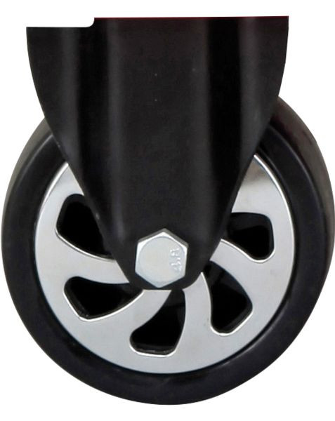 Roulette fixe rouge GEDORE pour desserte d'atelier WINGMAN, 3301725