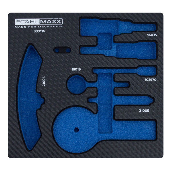 Insert en mousse Stahlmaxx 1/6 comme Alfa Fiat, XXL-999116S
