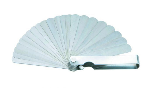 Jeu de jauges d'épaisseur Boxo 20 pièces 005-1.0mm, MT-FG