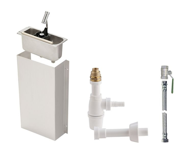 Lölsberg i.ScoopShower Silver WATERSTOP Kit personnalisé douche de portionnement, 926 IC1D