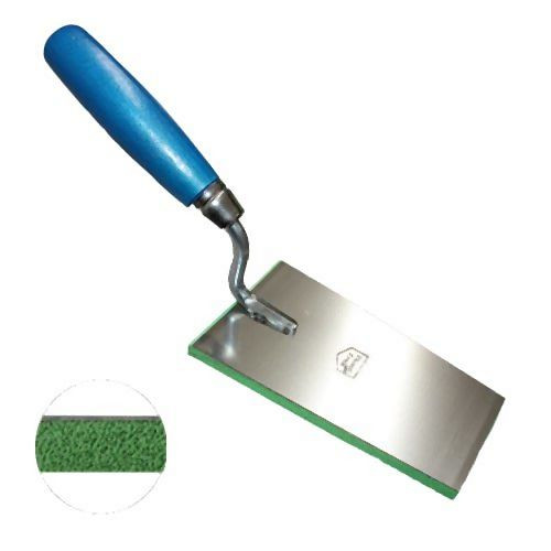 Truelle à joints Karl Dahm avec revêtement en caoutchouc mousse 140 mm, inoxydable, 12598