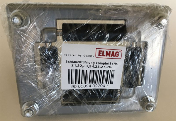 Guide-tuyau ELMAG complet (N° 21, 22, 23, 24, 25, 27, 28), pour EUROREEL AIR OPEN 15 S, 9402294