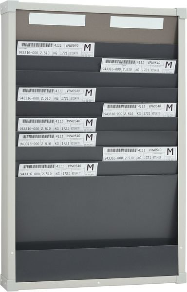 Carton Eichner, colonnes : 2, compartiments : 10, 750 x 490 x 75 mm, 9219-02002