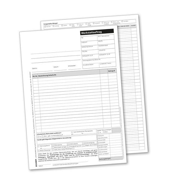 Cartes de travail Eichner, format : DIN A4, UE : 500 pièces, 9096-00197
