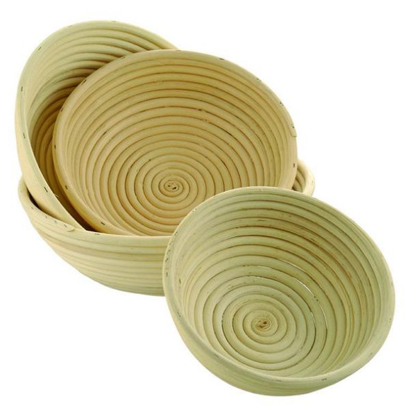 Moule à pain / panier de fermentation Schneider, rond, tube en osier, Ø 290 mm, 2000 grammes, 201230
