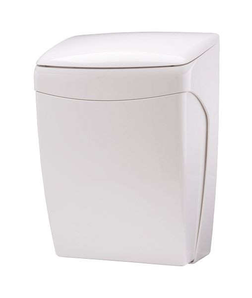 All Care PlastiQline poubelle 20 litres avec commande au genou plastique blanc, 5666