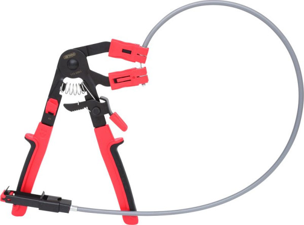 Pince pour colliers de serrage KS Tools avec câble Bowden, 730 mm, 115.0901