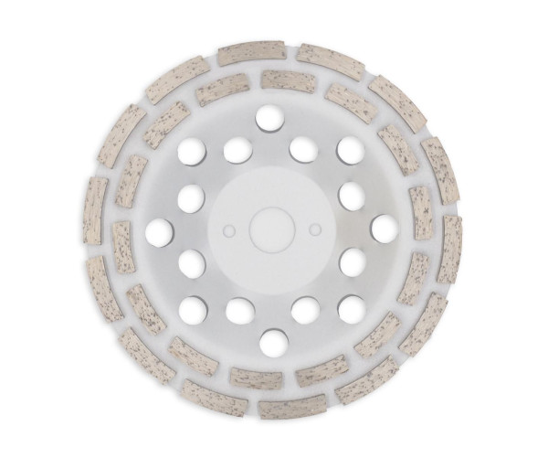 Meule boisseau diamantée BOXTEC Ø180mm, double rangée, BÉTON, CHAPE, MAÇONNERIE, 41002