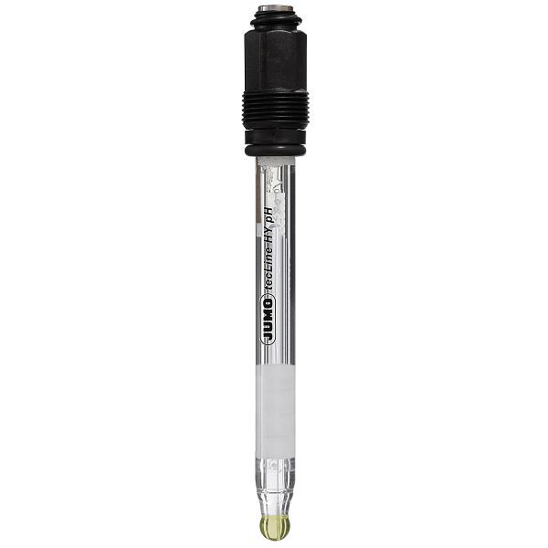 Électrode combinée pH JUMO, verre HT, tête à vis Pg13,5, matériau PPS, diaphragme en dioxyde de zirconium, 00659493