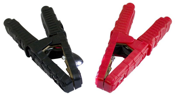 Jeu de colliers de serrage ELMAG 1x de chaque rouge + noir pour EUROSTART 1300/2000 - SB, 59679