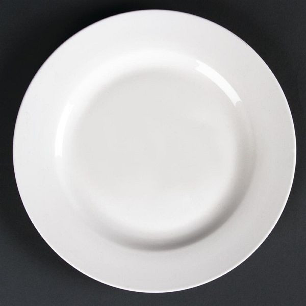 Assiettes rondes Lumina avec rebord large 20cm, UE: 6 pièces, CD623