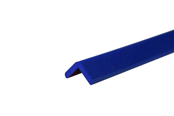 Protection d'angle Knuffi, profil d'avertissement et de protection type H, bleu, 1 mètre, PH-900301