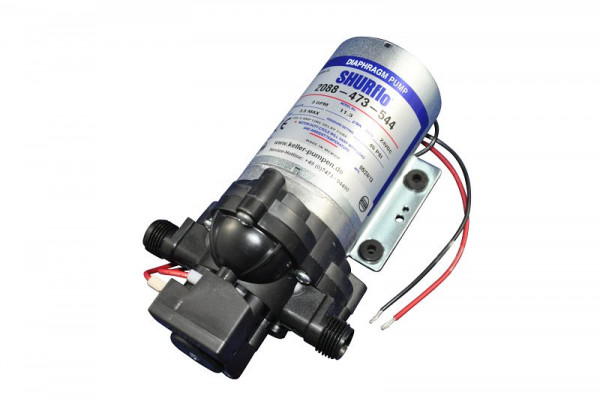 Pompe à membrane SHURFLO 24V, débit max. env. 11,3 l/min, pression max.