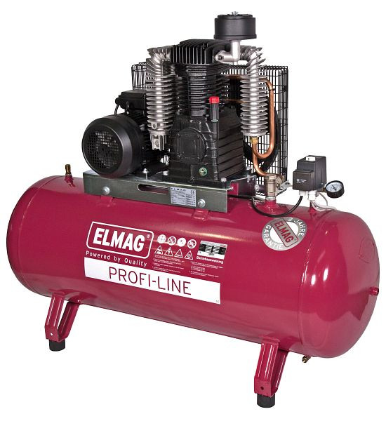 Compresseur ELMAG PROFI-LINE, PL-H 800/15/300 D, avec système étoile-triangle, 11041