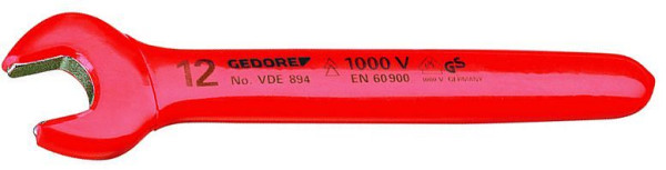 Clé à fourche GEDORE VDE 12 mm, 6572390