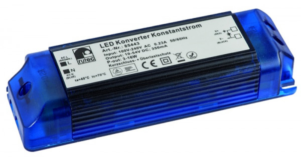 rutec Projekt 350mA 3W - Convertisseur de courant constant 16W, PHE443