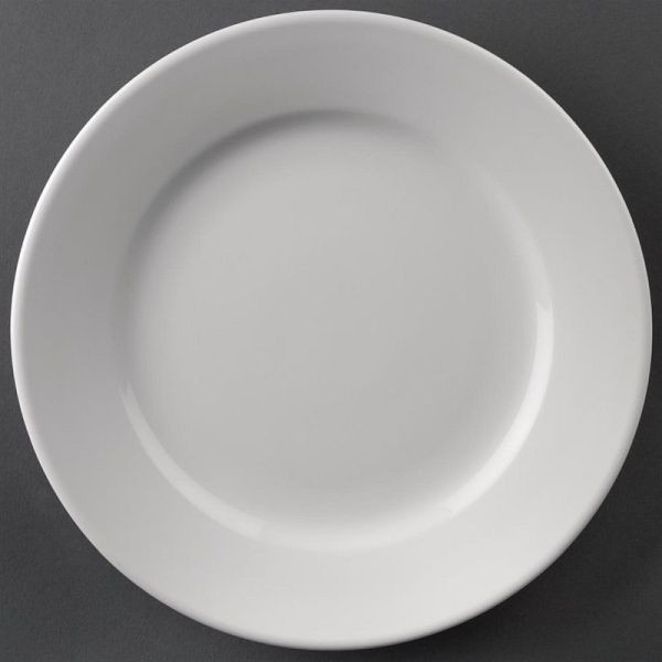 Assiette ronde OLYMPIA Athena avec rebord large 16,5 cm, UE: 12 pièces, CC206