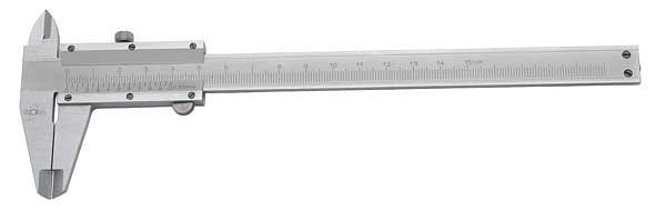 Etrier de poche ELORA avec vis de blocage, plage de mesure 150 mm, 1510, 1510000000000