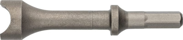 Burin de rechange Hazet pour 9035 V/5, burin vibrant semi-circulaire dimensions / longueur : 114 mm, 9035V-01