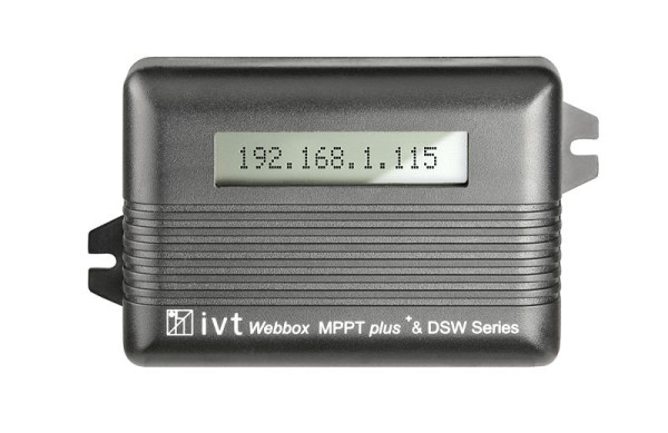 IVT Webbox-LCD pour DSW et MPPTplus⁺, 200054