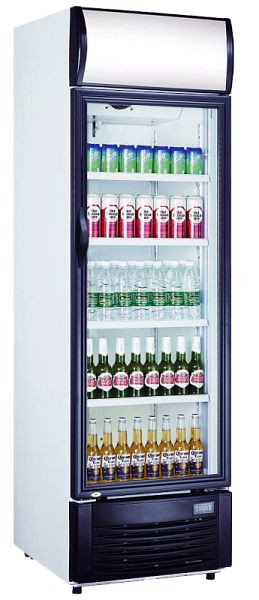 Réfrigérateur à boissons Saro avec panneau publicitaire modèle GTK 382, 437-1013