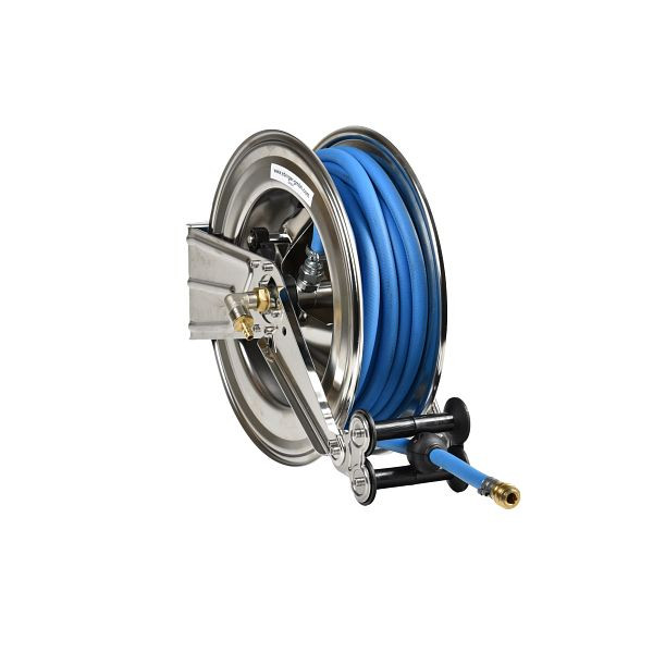 Enrouleur Ebinger OSM 410, maxi 40bar, 20m - 10mm Tuyau PVC phytosanitaire, 1.414.240