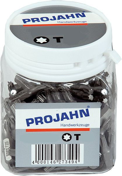 Embout Projahn 1/4" L25 mm TX T20 100 pack, 2733-100