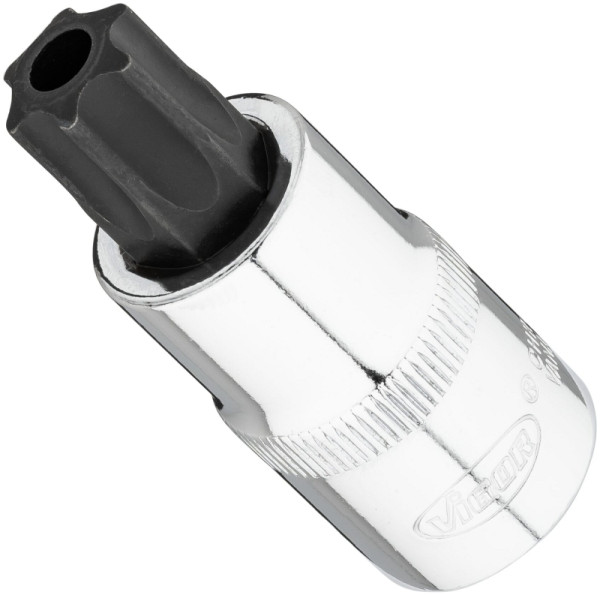 Embout de tournevis VIGOR T, carré 12,5 mm (1/2 pouce), profil TH, T60H, V7055-T60H