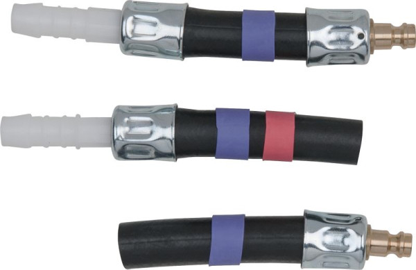Jeu d'adaptateurs KS Tools, 3 pièces, diamètre 10,0 mm (violet), 150.1872