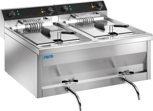 Table pour friteuse Saro modèle GASTROLINE 12+12V, 172-4035