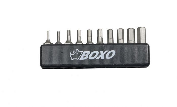 Jeu d'embouts Boxo 1/4" - hexagone interne, BH4281-3