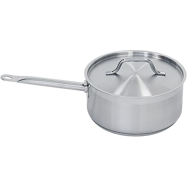 Casserole Stalgast avec couvercle, Ø 160 mm, hauteur 95 mm, 1,9 litre, KG0301160