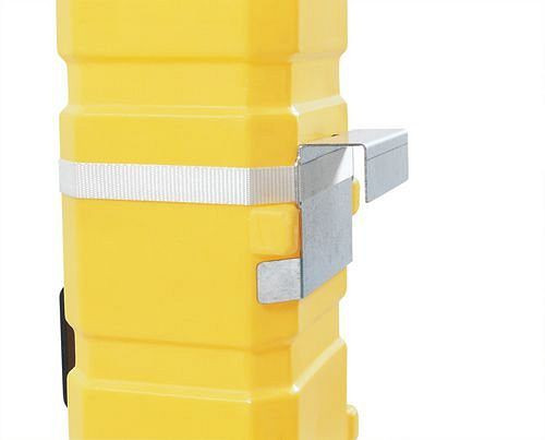Support de suspension DENIOS avec sangle pour boîte à tubes fluorescents, 170-972