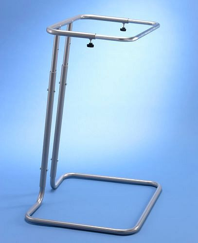 Support sac poubelle DENIOS, réglable, pour sacs de 120 à 240 litres, dispositif debout, 265-620