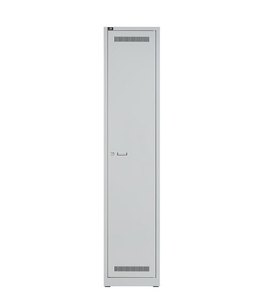 Armoire Bisley LIGHT 1 compartiment 400, gris clair, GL04S1245
