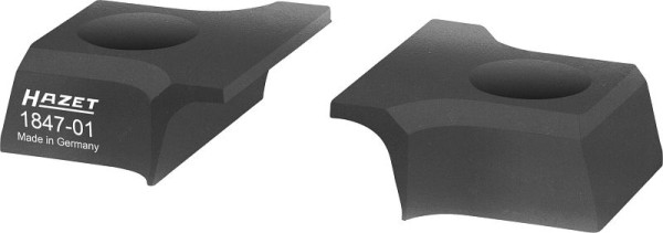 Mâchoires de serrage Hazet, paire, paire de mâchoires de serrage, pour soufflets de direction AUDI A4, A5, A6, A7, Q5 en liaison avec 1847, pour conversion, 1847-02/2