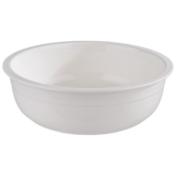 Insert en porcelaine APS Ø 29,5 cm, hauteur : 9 cm, 3 litres blanc, 82211