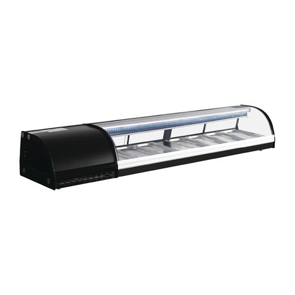 Vitrine réfrigérée pour sushis Polar 180cm, DA539