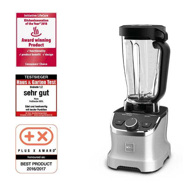 Mélangeur NOVIS Iconic Line ProBlender 650L argent, 1400 W / 220-240 V, 6621.22.20