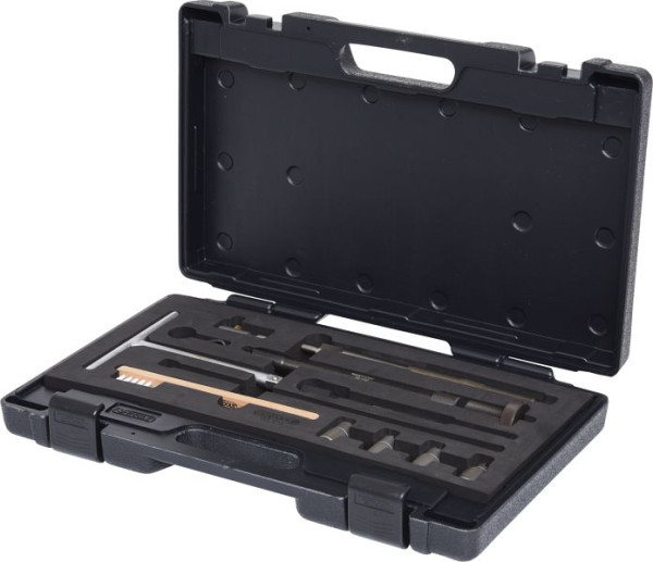 KS Tools kit de nettoyage de siège d'étanchéité d'injecteur, 13 pièces, 152.1170